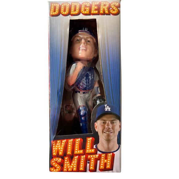 Will Smith Bobblehead - Los Angeles Dodgers 5/21/2025 MLB New In Box - Picture 1 of 4
